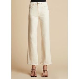 NWT KHAITE Vivian Jean in Ivory